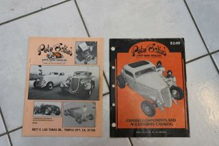 (2) Pete And Jakes Hot Rod Catalogs 1976 And 1977