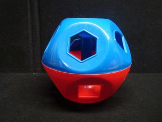 RARE Complete Set of 10 Shapes Tupperware Shape - O Ball Toy Shape Sorter 3