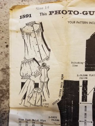Vintage Mail Order Pattern Women 