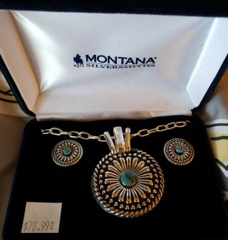 Nwt Montana Silversmiths Earring And Necklace Set