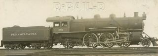 9cc151 Rp 1920s? Pennsylvania Railroad 4 - 6 - 2 Locomotive 2761
