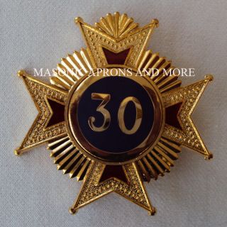 Masonic – Rose Croix 30th Degree Collar Jewel 4