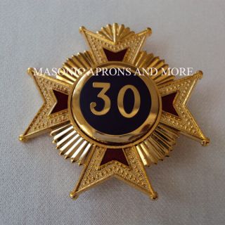 Masonic – Rose Croix 30th Degree Collar Jewel 5