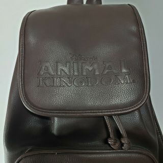 Disney Animal Kingdom Brown PVC Backpack 2