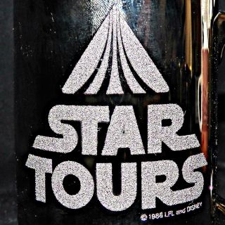 Vintage 1986 Disneyland Lucasfilm Star Wars Tours Ride Tomorrowland Stein Mug 2