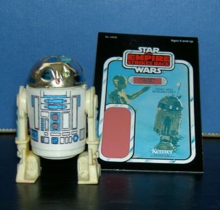 Vintage Star Wars Rare R2 - D2 Action Figure 1977 - 85,  R2d2 Droid,  R2 D2.  32605