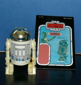Vintage Star Wars RARE R2 - D2 ACTION FIGURE 1977 - 85,  R2D2 DROID,  R2 D2.  32605 2