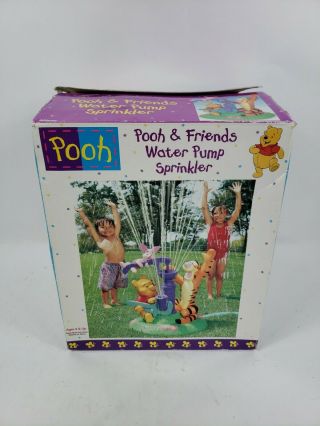 Disney Winnie The Pooh And Friends Water Pump Sprinkler,
