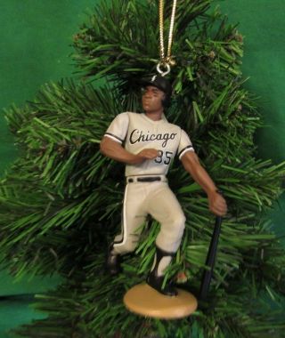 Mlb Custom Holiday Christmas Ornament Chicago White Sox Frank Thomas
