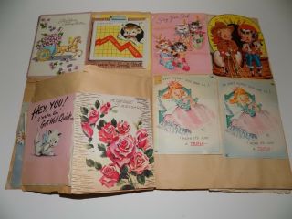 Whitman Mickey Mouse Club Scrapbook FILLED 60,  Vintage Kids Cards 6