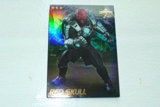 Marvel Contest Of Champions Card Red Skull Foil