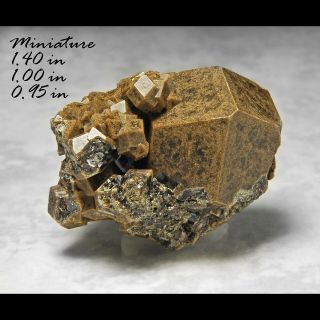 Grossular Andradite Garnet Mali Africa Minerals Crystals Gems - Thn