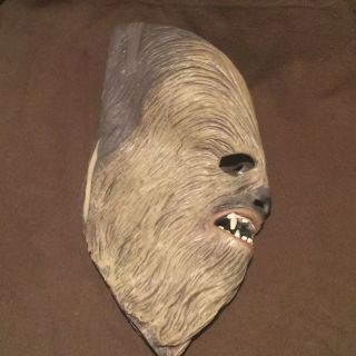 Vintage Latex Halloween Mask Star Wars Chewbacca 2005 Lucasfilm LTd 5