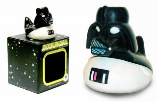 Darth Vader Colour Changing Glow In The Dark Star Wars Rubber Duck Memorabilia