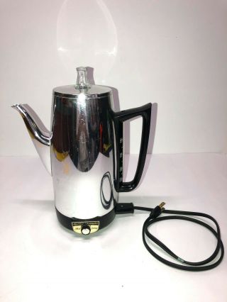 Vintage General Electric Immersible Automatic Coffee Percolator Bakelite