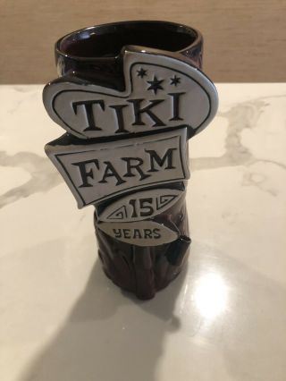 Tiki Farm 15 Years Tiki Mug Anniversary Doug Horne