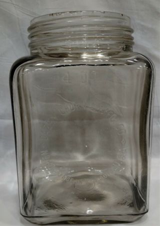 Vintage No.  40 - 4qt Dazey Butter Churn Jar Made In St.  Louis