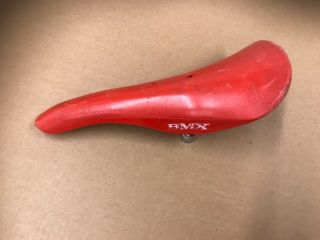 1980,  S AERO STYLE “BMX” SEAT IN RED RALEIGH BURNER OLD BMX 5