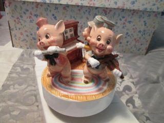 Disney Music Box The Three Little Pigs By Schmid