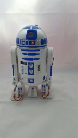 Rare Star Wars R2 - D2 Projection Alarm Clock With R2 - D2 Sound Effects