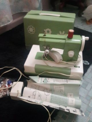 Vintage Crystal Zig - Zag Sewing Machine - - Kids Sewing Machine