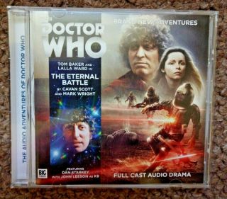 Dr Who Big Finish Cd Audio Book The Eternal Battle Tom Baker Louise Jameson