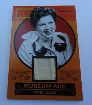 Patsy Cline 2014 Panini Golden Age 28 Authentic Worn Relic