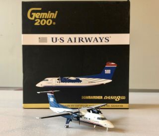 Gemini Jets 1:200 Us Airways Express Bombardier Dash 8 - 200 G2usa180