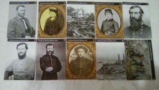 Vicksburg National Military Park Nps Civil War Trading Cards