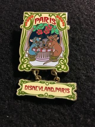Disney Pin Disneyland Paris Cafe Ratatouille Remy Emile Dinner Pixar Le 600