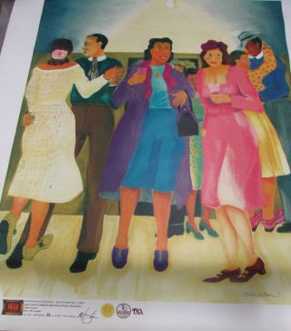 Giclee Print On Canvas Kim Eaton Here He Comes 26/500