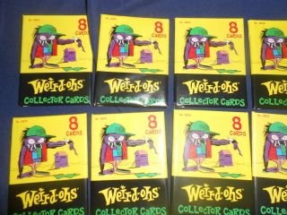 23 PACKS 2007 J.  Lloyd International Weird - Ohs Reprint Card Packs PLUS 5 MODELS 5
