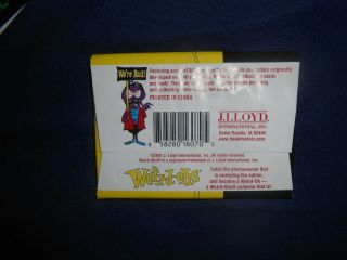 23 PACKS 2007 J.  Lloyd International Weird - Ohs Reprint Card Packs PLUS 5 MODELS 6