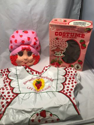 Ben Cooper Strawberry Shortcake Costume Size Small 4 - 6
