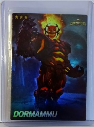 Rare Dormammu Foil Series 1 Marvel Contest Of Champions Dave & Buster 