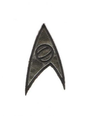 Star Trek Classic Tv Series Science Logo Embroidered Chest Patch