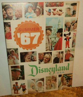Vintage Disneyland U.  S.  A.  Summer 