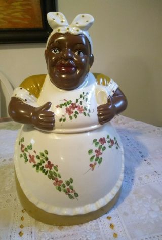 Vintage Black Mammy American Cookie Jar Mccoy