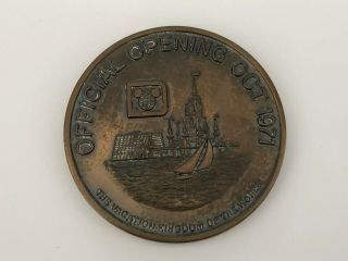 Disney World Mickey Mouse Official Opening Oct 1971 Bronze Medallion 5