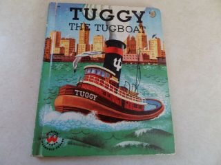 Tuggy The Tugboat,  A Wonder Book,  1958 (vintage Children 