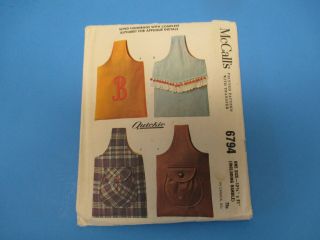 Vintage Sewing Pattern,  Mccall 
