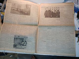 York Times November 25,  1963 JFK Assassin Shot,  Lee Harvey Oswald,  Jack Ruby 5