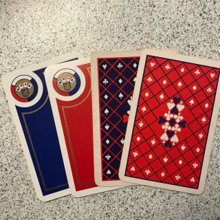 Set Of 4 Playing Cards For Mari Only