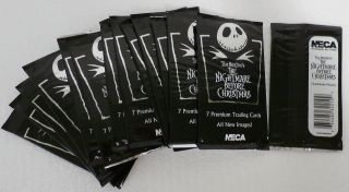 2001 Neca Nightmare Before Christmas Trading Cards 14 Packs