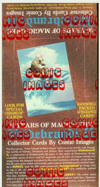Greg Hildebrandt 30 Years Of Magic Series 2 Fantasy Art Trading Card Box 1993