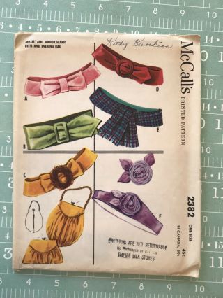 Vintage Craft Pattern Mccall 