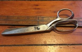 Rare Vintage John Primble Etch Belknap Shears Scissors Visible Shield
