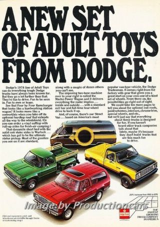 1978 Dodge Ramcharger Warlock Truck Advertisement Print Art Car Ad J672