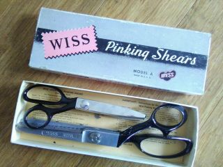Wiss Pinking Shears Model A Made In Usa Vintage