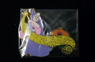 Disney Pin Cinderella Fairy Godmother Le 100 No Pin Backing.
